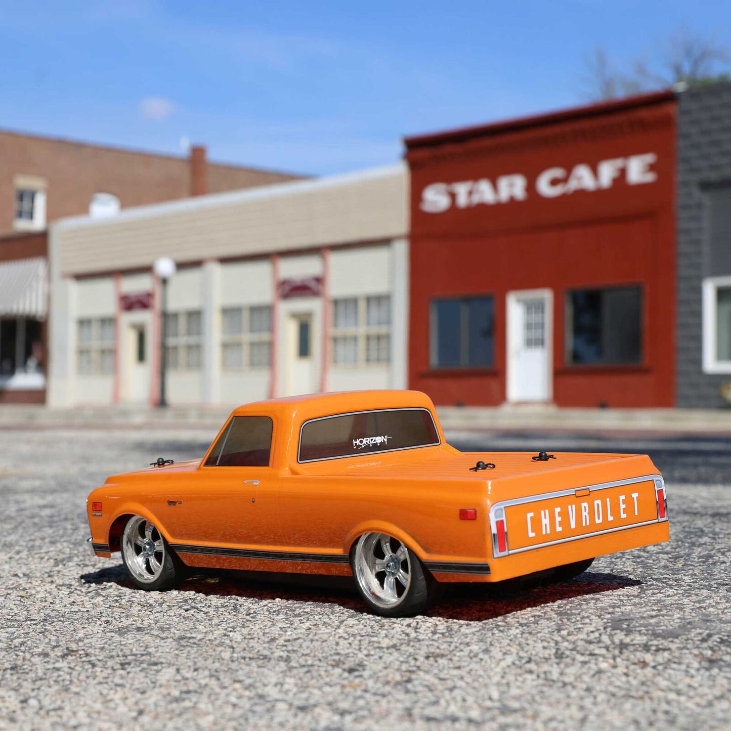 1/10 72 Chevy C10 Pickup V100, AWD, RTR (Needs Battery & Charger): Orange