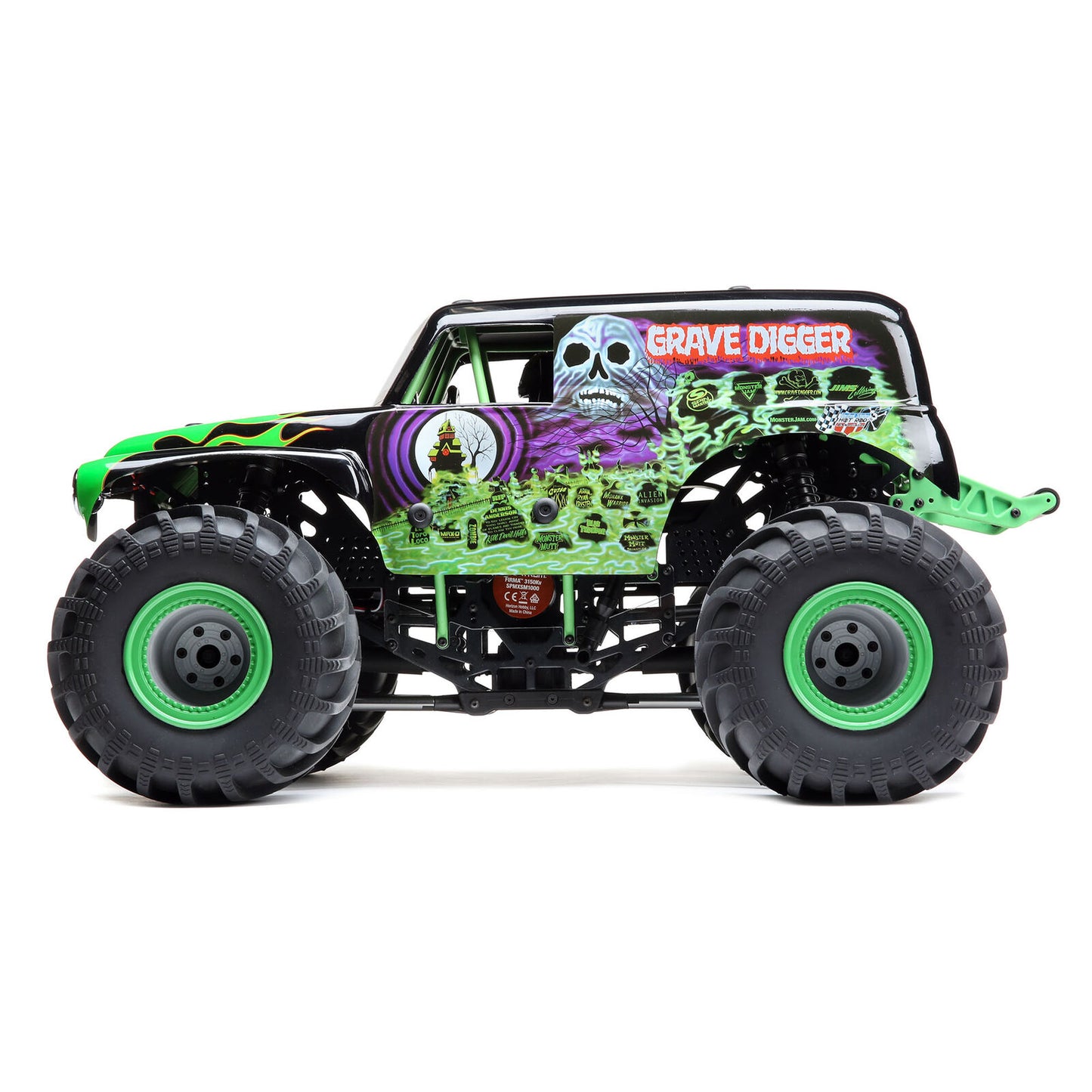 1/10 LMT 4WD Solid Axle Monster Truck RTR, Grave Digger