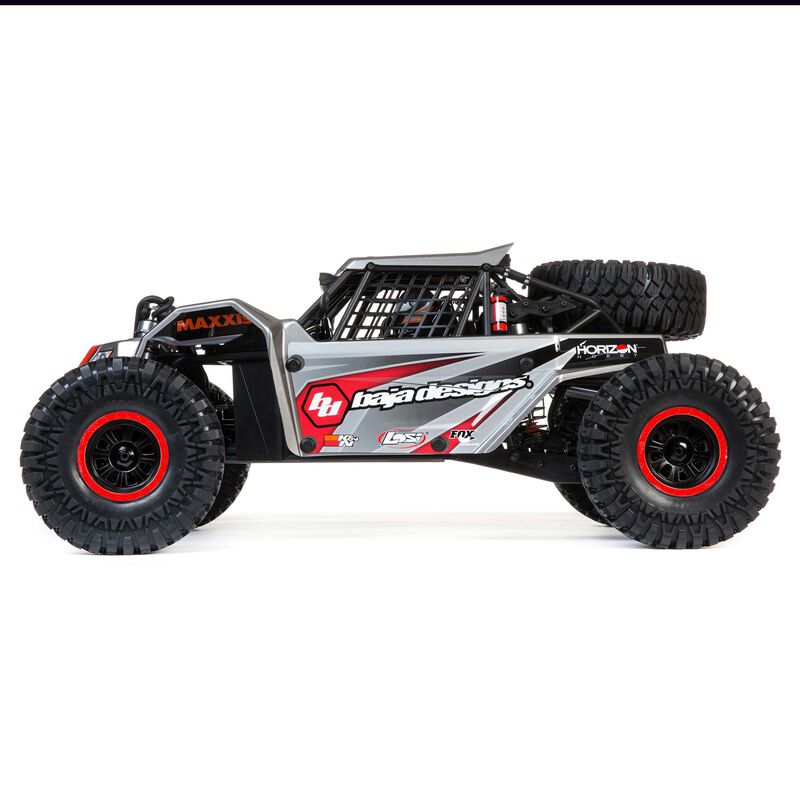 1/6 Super Rock Rey V2 4WD Brushless Rock Racer RTR, Gray (Requires battery & charger)