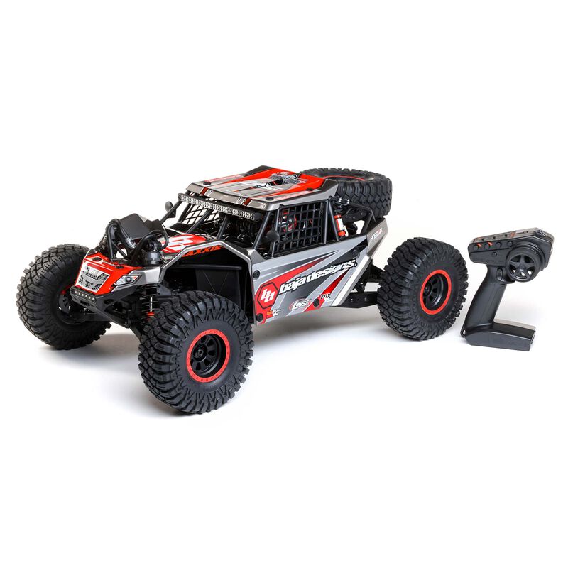 1/6 Super Rock Rey V2 4WD Brushless Rock Racer RTR, Gray (Requires battery & charger)