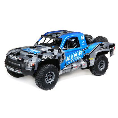 1/6 Super Baja Rey 2.0 4WD Brushless (Requires Battery & Charger): Blue