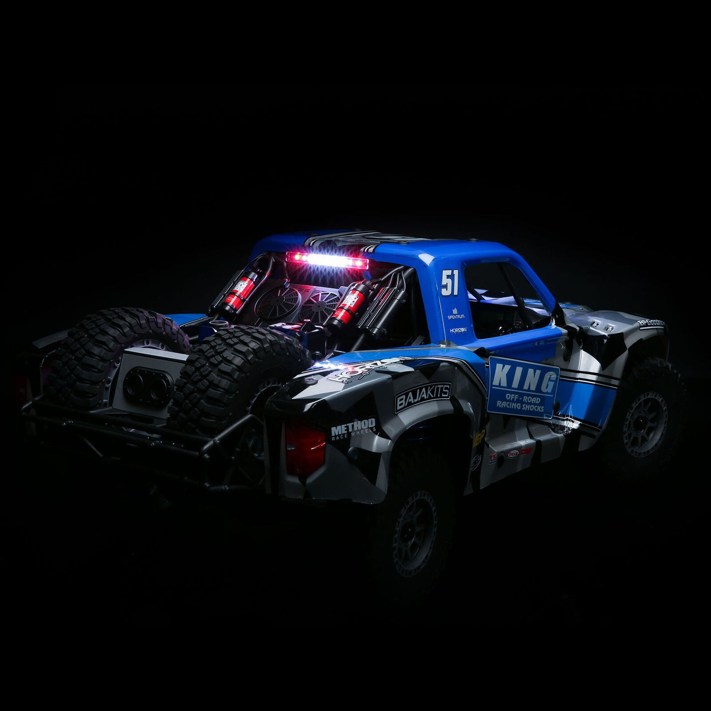 1/6 Super Baja Rey 2.0 4WD Brushless (Requires Battery & Charger): Blue