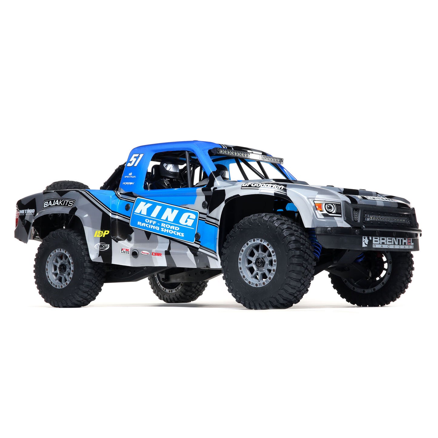 1/6 Super Baja Rey 2.0 4WD Brushless (Requires Battery & Charger): Blue