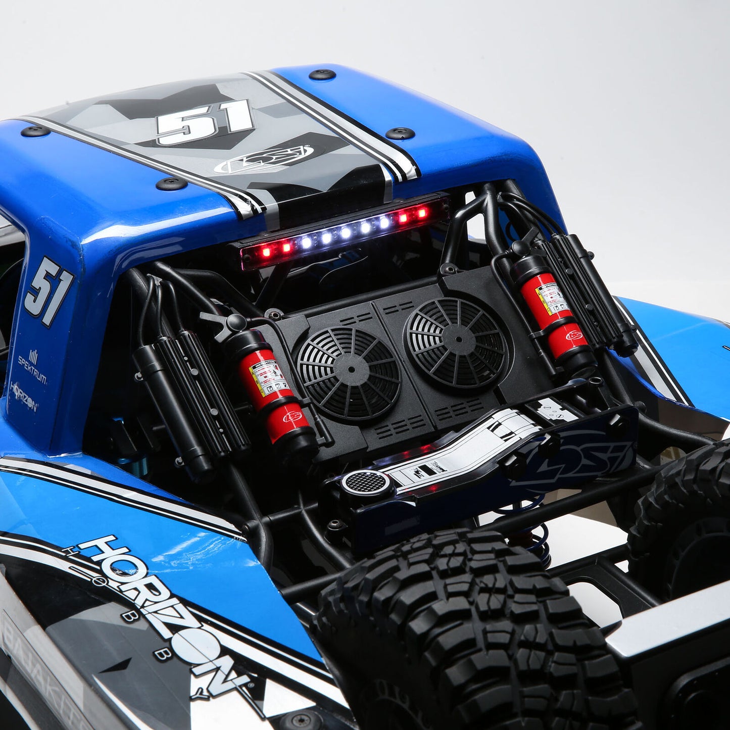 1/6 Super Baja Rey 2.0 4WD Brushless (Requires Battery & Charger): Blue