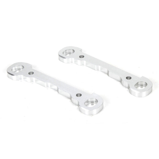 Hinge Pin Braces, Front, Alum, Silver, MTXL (2)