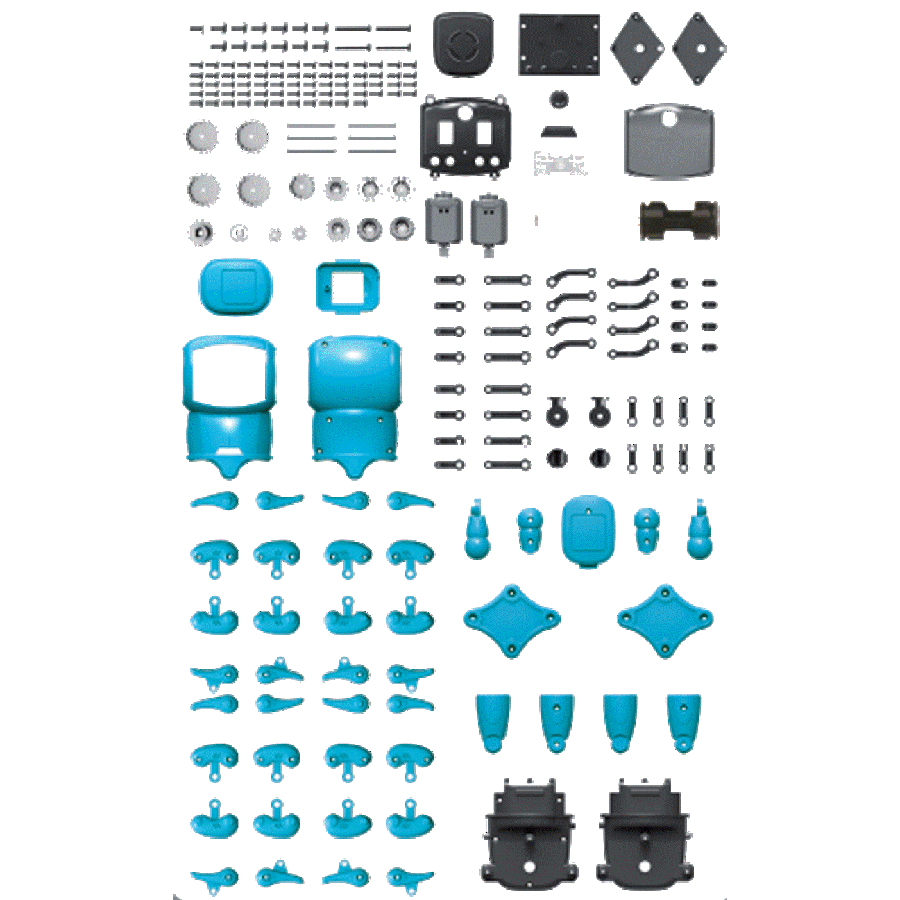 KikoRobot.962 192 Piece DIY STEM Kit