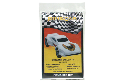 Pine Car Designer Kit Screamin' Eagle