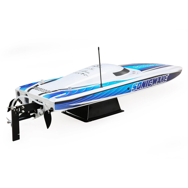 Sonicwake 36" SelfRighting Brushless DeepV RTR, Blue/White