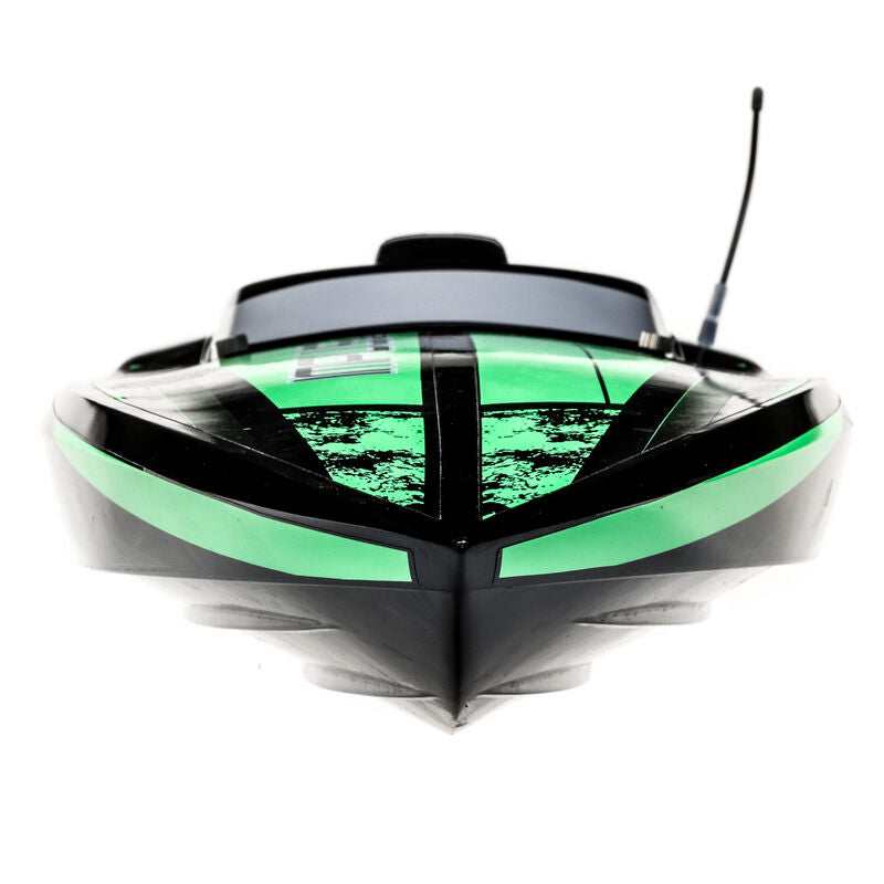 Impulse 32" Brushless Deep-V RTR with Smart, Black/Green