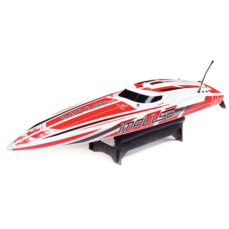 Impulse 32" Brushless Deep-V RTR with Smart, White/Red