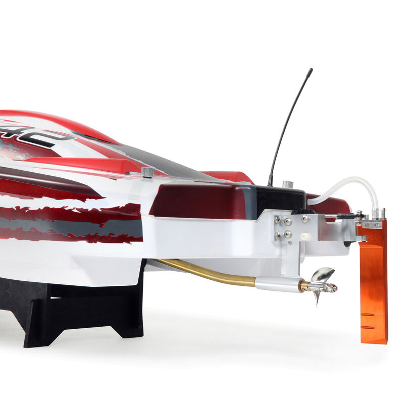 Blackjack 42" BL 8s Catamaran, SMART RTR: White/Red