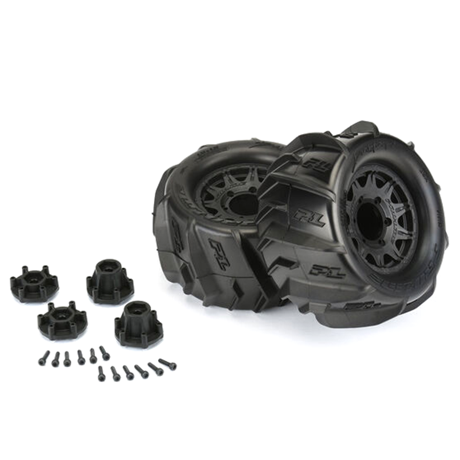 Dumont 2.8" Sand/Snow MTD Raid Blk Whls: F/R