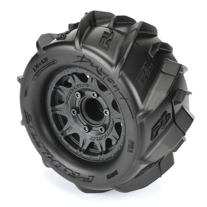 Dumont 2.8" Sand/Snow MTD Raid Blk Whls: F/R