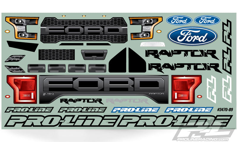 Body Clear 2017 Ford F-150 Raptor