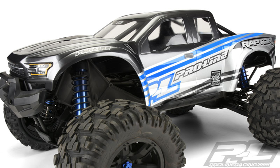 Body Clear 2017 Ford F150 Raptor: X-MAXX