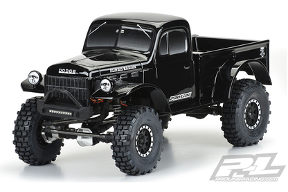 Body Painted 1946 Dodge Power Wagon: Black