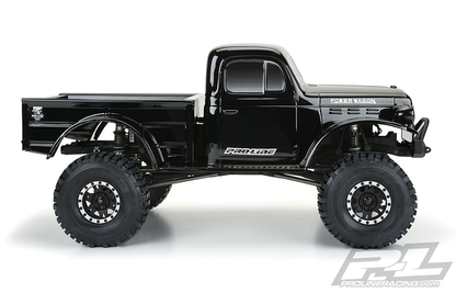 Body Painted 1946 Dodge Power Wagon: Black