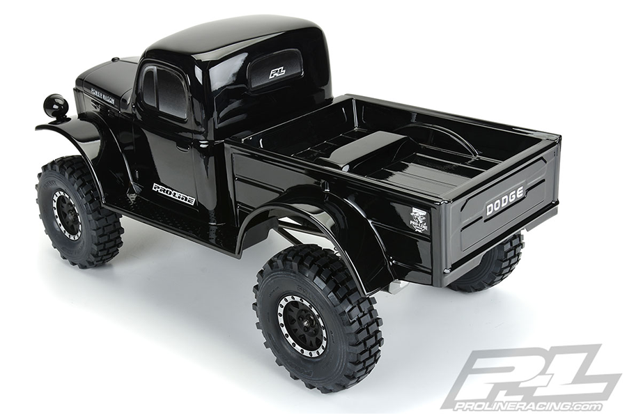 Body Painted 1946 Dodge Power Wagon: Black