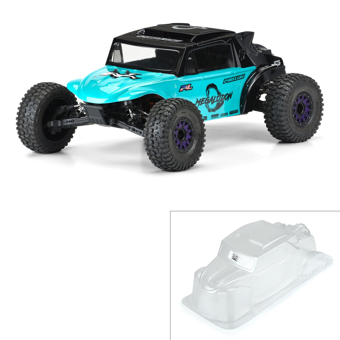 Body Clear Megalodon Desert Buggy Slash 2wd/4x4: PRO356300