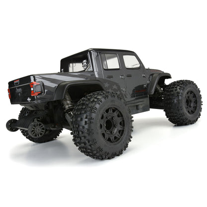 Body Clear 1/10 Jeep Gladiator Rubicon : Granite