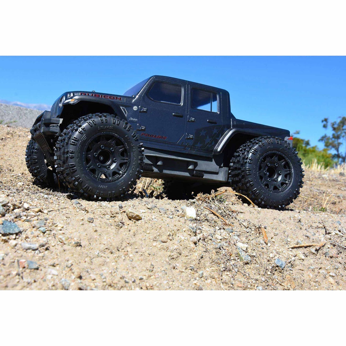 Body Clear 1/10 Jeep Gladiator Rubicon : Granite