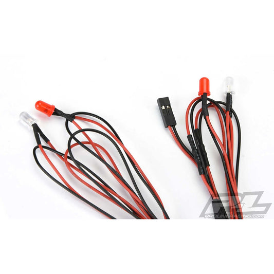 1/10 Universal LED Headlight & Tail Light Kit-Crawlers