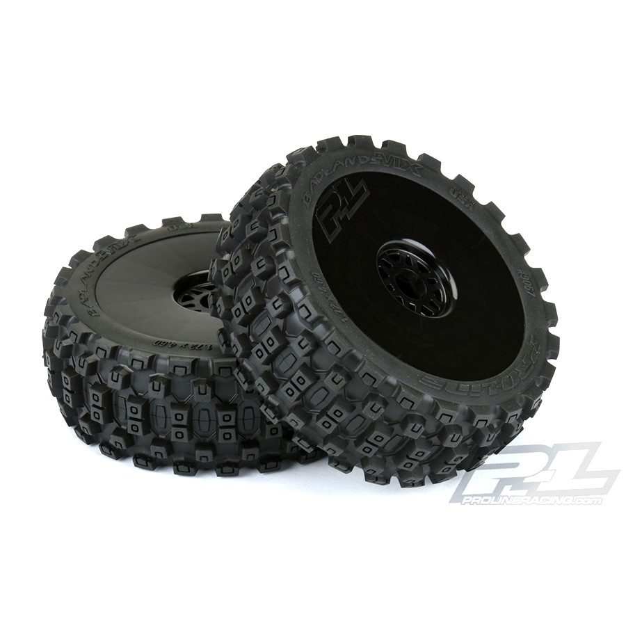 Badlands MX M2 1:8 Buggy MTD Black Wheels F/R