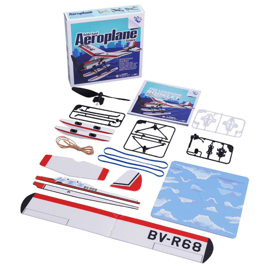 Rubber Band Airplane Science - DHC-2 Beaver