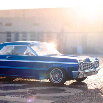 1/10 SixtyFour - '64 Chevy Impala Hopping Lowrider: Blue