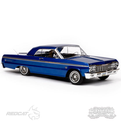 1/10 SixtyFour - '64 Chevy Impala Hopping Lowrider: Blue