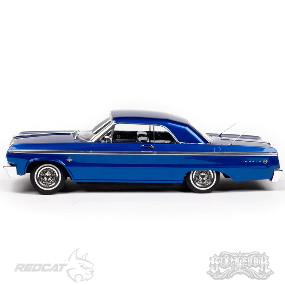 1/10 SixtyFour - '64 Chevy Impala Hopping Lowrider: Blue