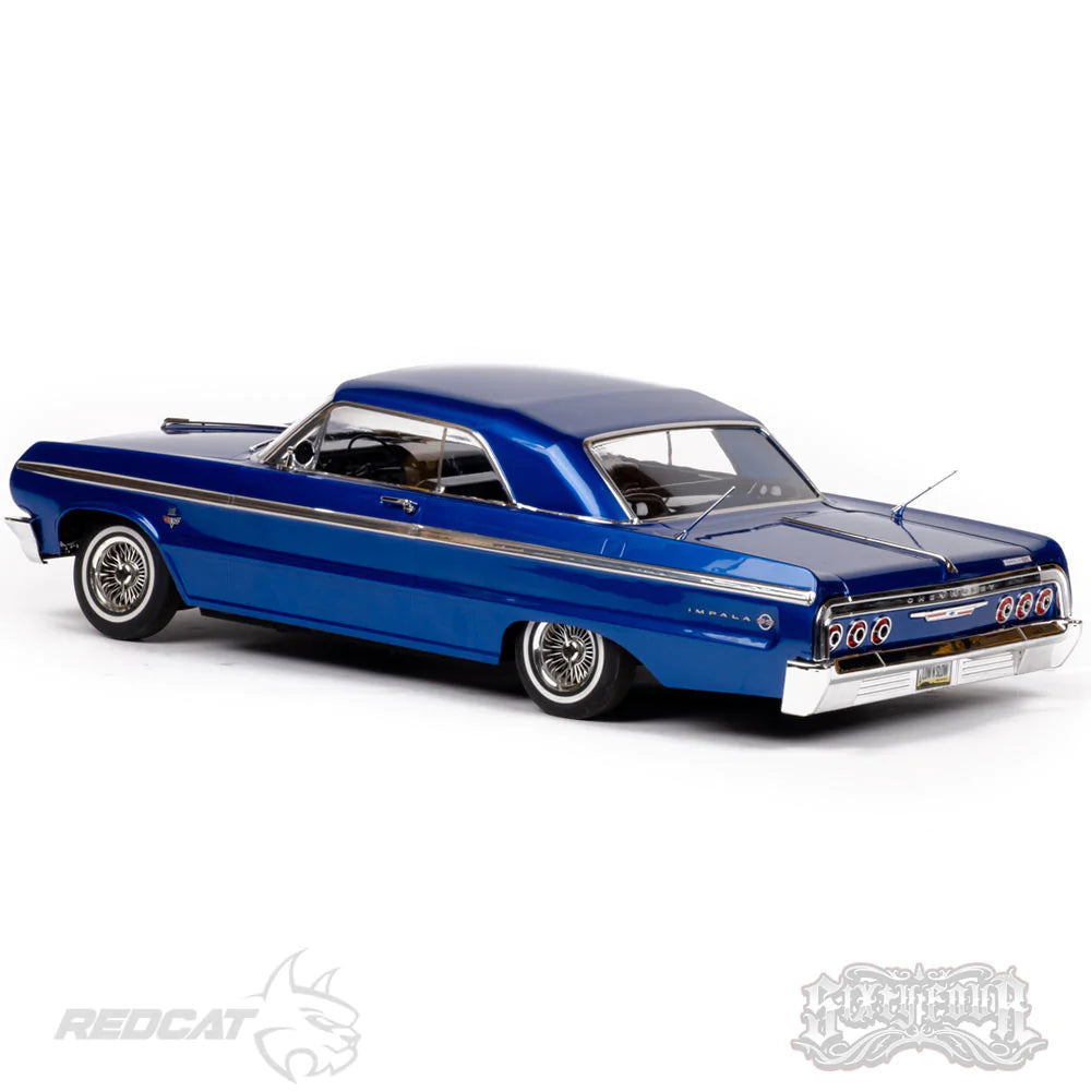 1/10 SixtyFour - '64 Chevy Impala Hopping Lowrider: Blue