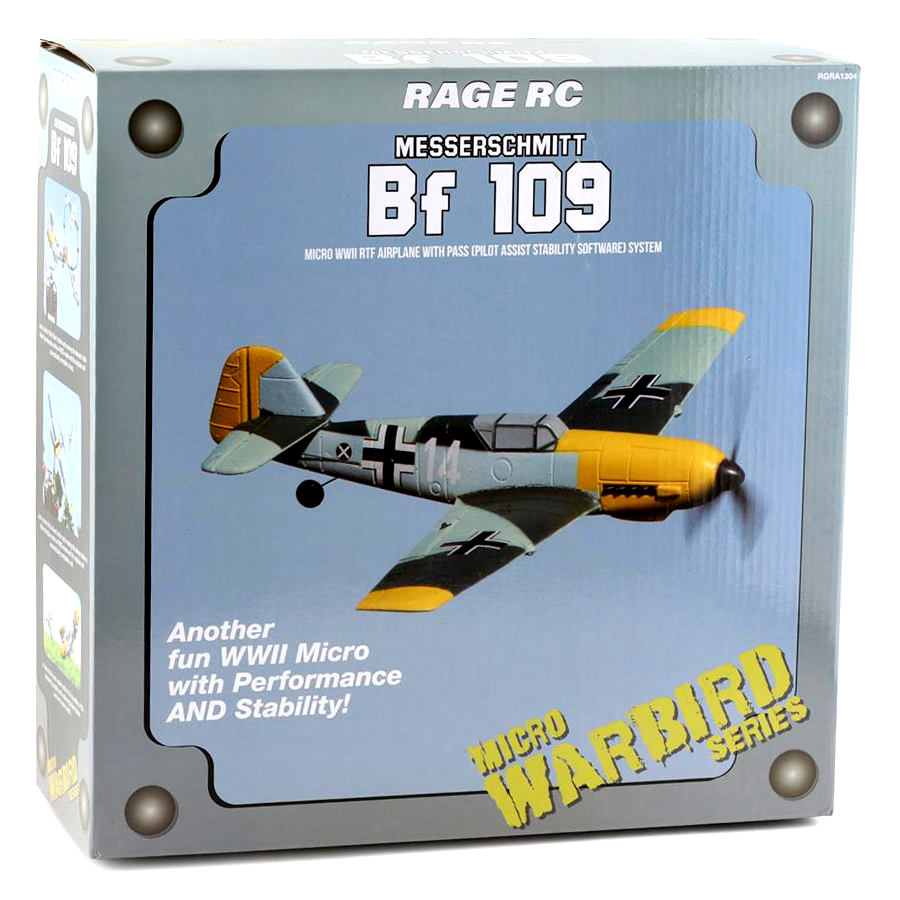 Messerschmitt Bf 109 Micro RTF Airplane w/PASS