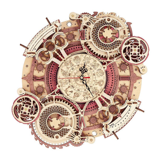 Time Art; Zodiac Wall Clock