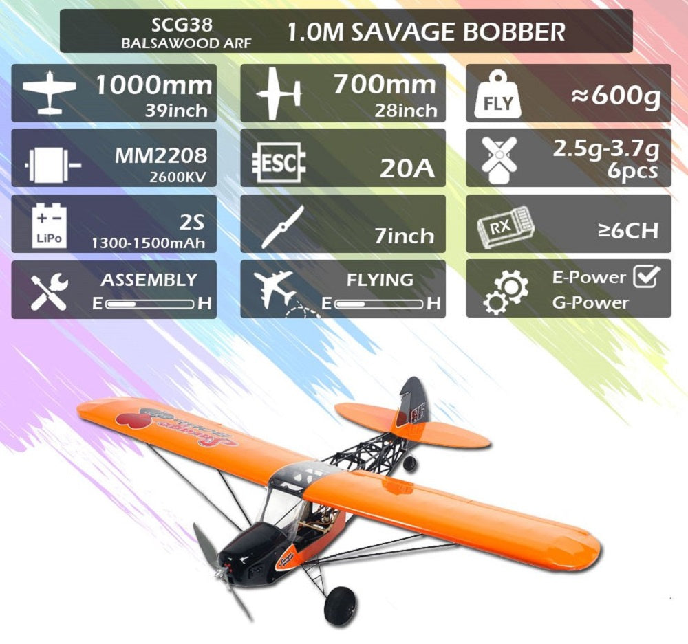 SCG38 1.0M Savage Bobber ARF+