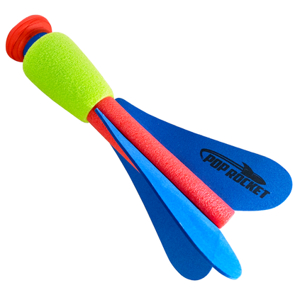 Pop Rocket, Super Sticky Foam Rocket, Assorted Colors