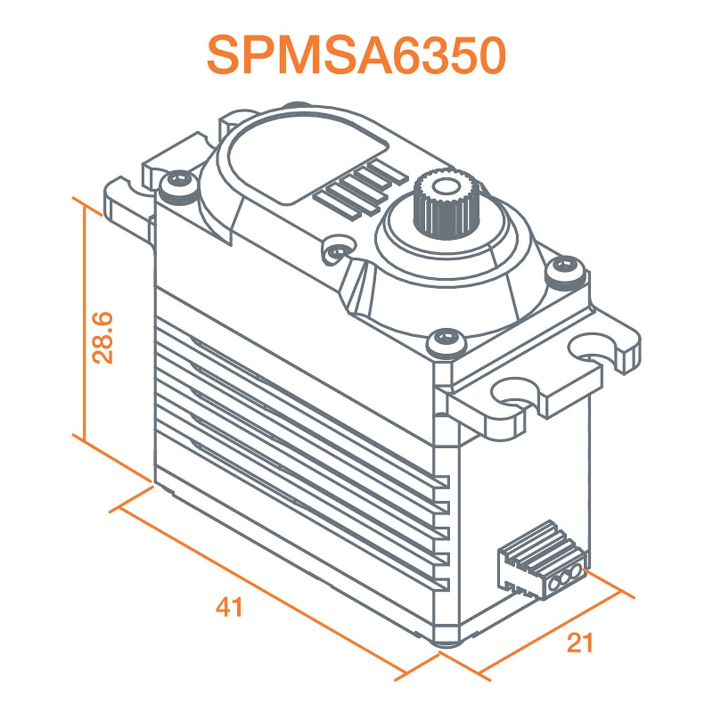 A6350 Ultra Torque / Hi Speed Brushless HV Servo