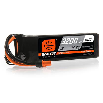 4 Cell 3200mAh 14.8V 50C Smart G1 LiPo: IC3