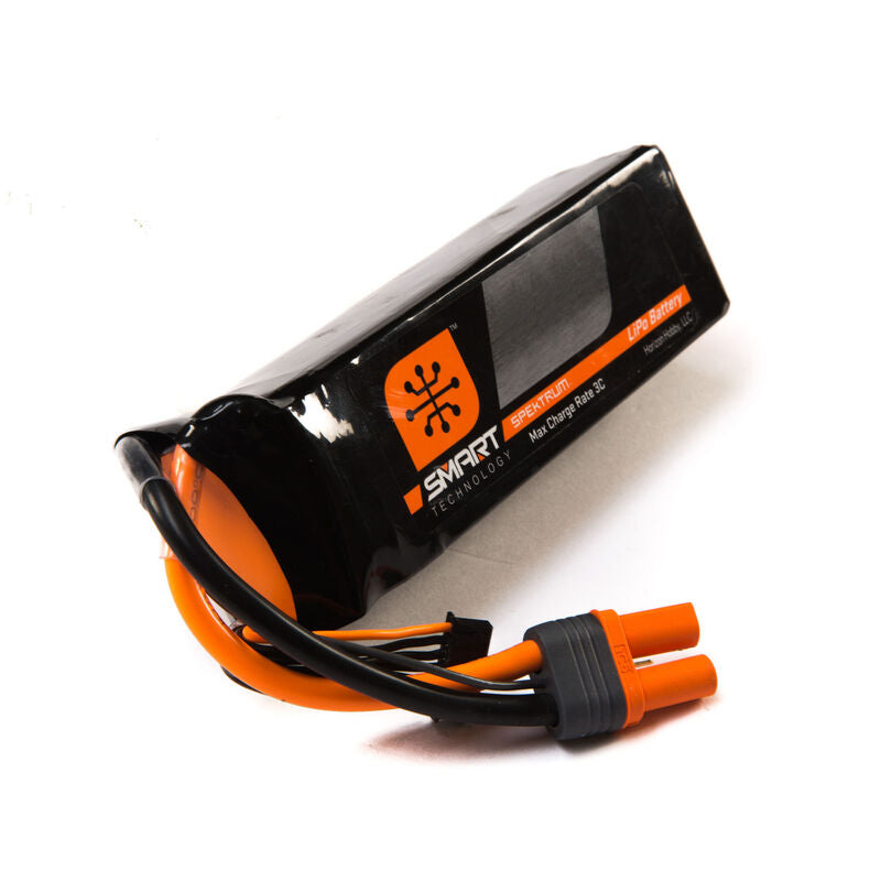 6 Cell 7000mAh 22.2V 30C Smart G1 LiPo Battery, IC5