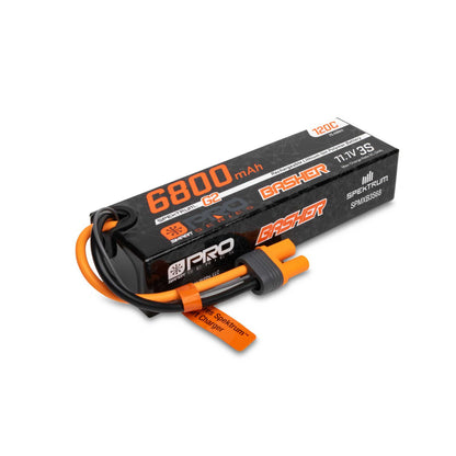 3 Cell 6800mAh 11.1V 120C Smart Pro Basher LiPo: IC5