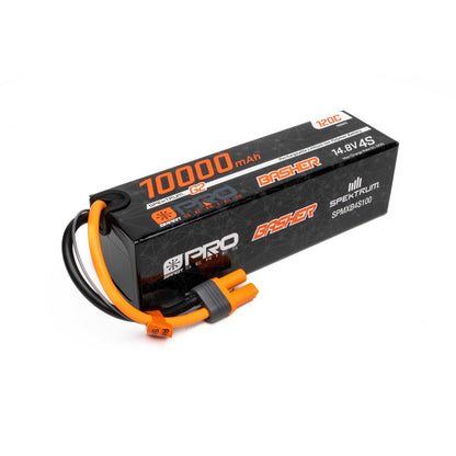 4 Cell 10000mAh 14.8V 120C Smart Pro Basher LiPo: IC5