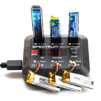 S63 Micro 6-port DC/USB 1S LiPo Smart Charger