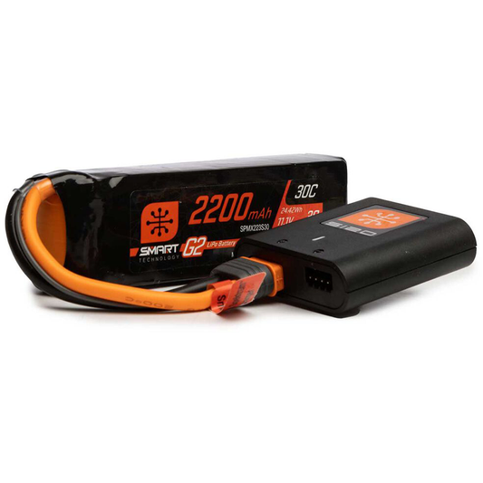 3S Smart G2 PowerStage Air Bundle: 3S 2200mAh LiPo Battery / S120 Charger