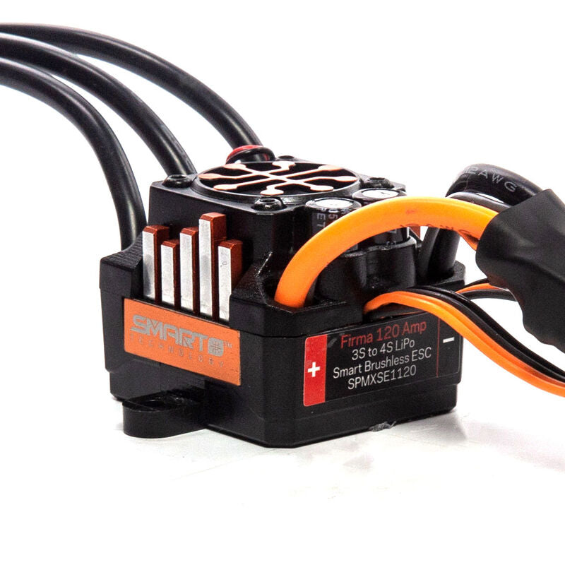 Firma 120 Amp Brushless Smart ESC, 3S-4S