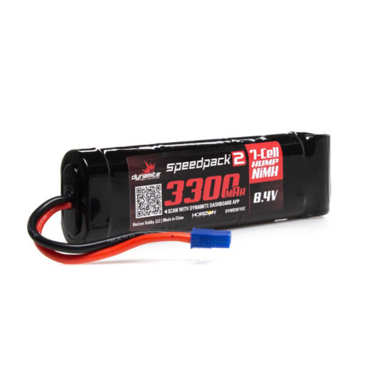 7 Cell 3300mAh 8.4V Speedpack2 Hump NiMH : EC3