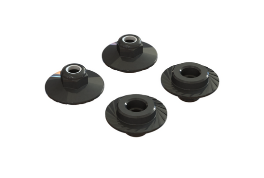 AR708007 Flanged Lock Nut 5x8mm (4)