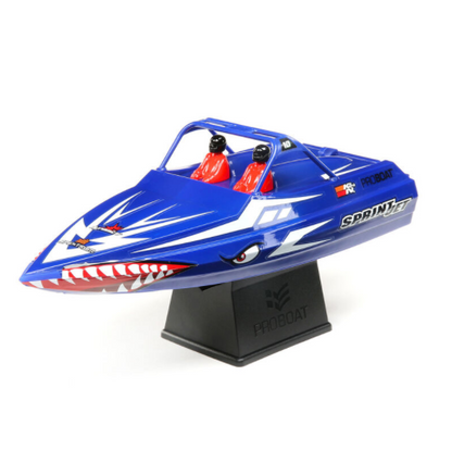 Sprintjet 9" Self-Right Jet Boat RTR: Blue