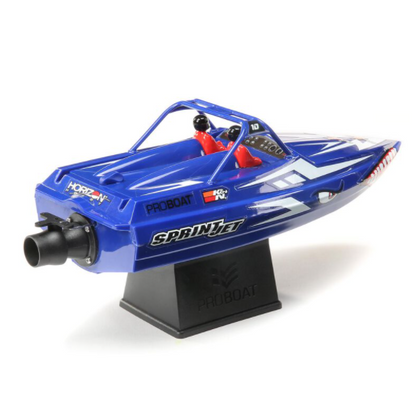 Sprintjet 9" Self-Right Jet Boat RTR: Blue