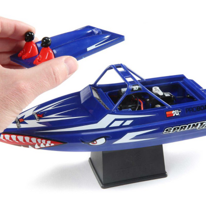 Sprintjet 9" Self-Right Jet Boat RTR: Blue