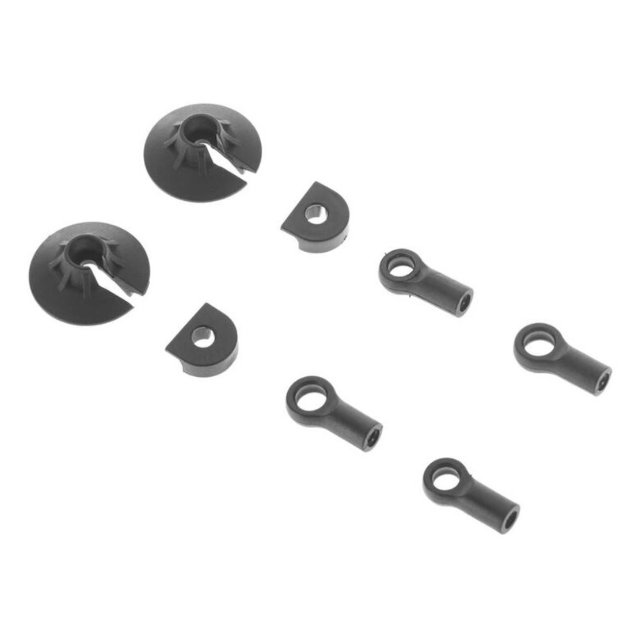 Shock Rod End Set: Nero (2); AR330338